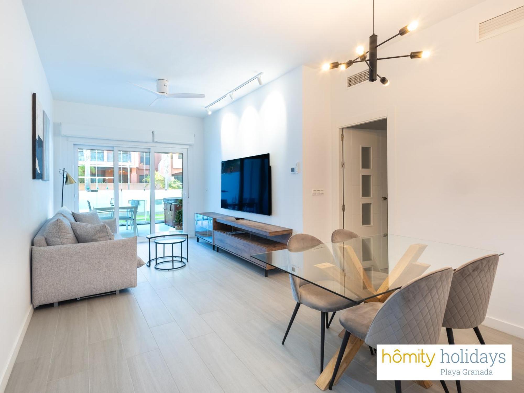 Homity Holidays - Playa Granada - Marina Golf Motril Buitenkant foto