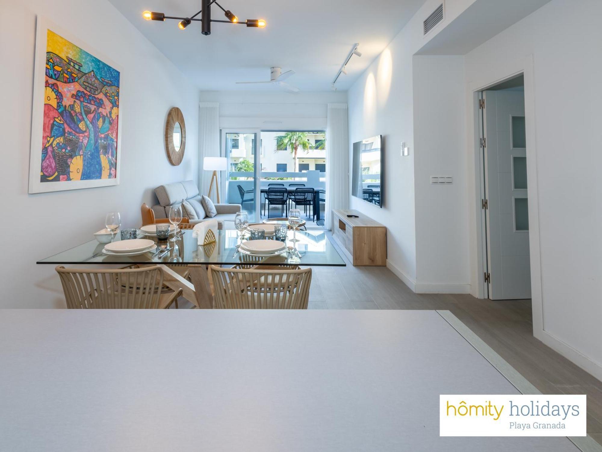 Homity Holidays - Playa Granada - Marina Golf Motril Buitenkant foto